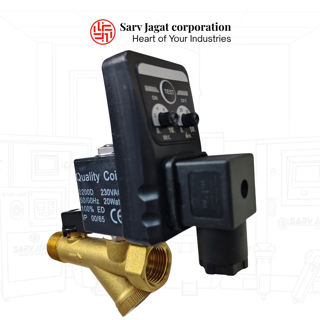 SJ ADV L1 Automatic Drain Valve | 230 VAC | Single Phase | Industrial Automation