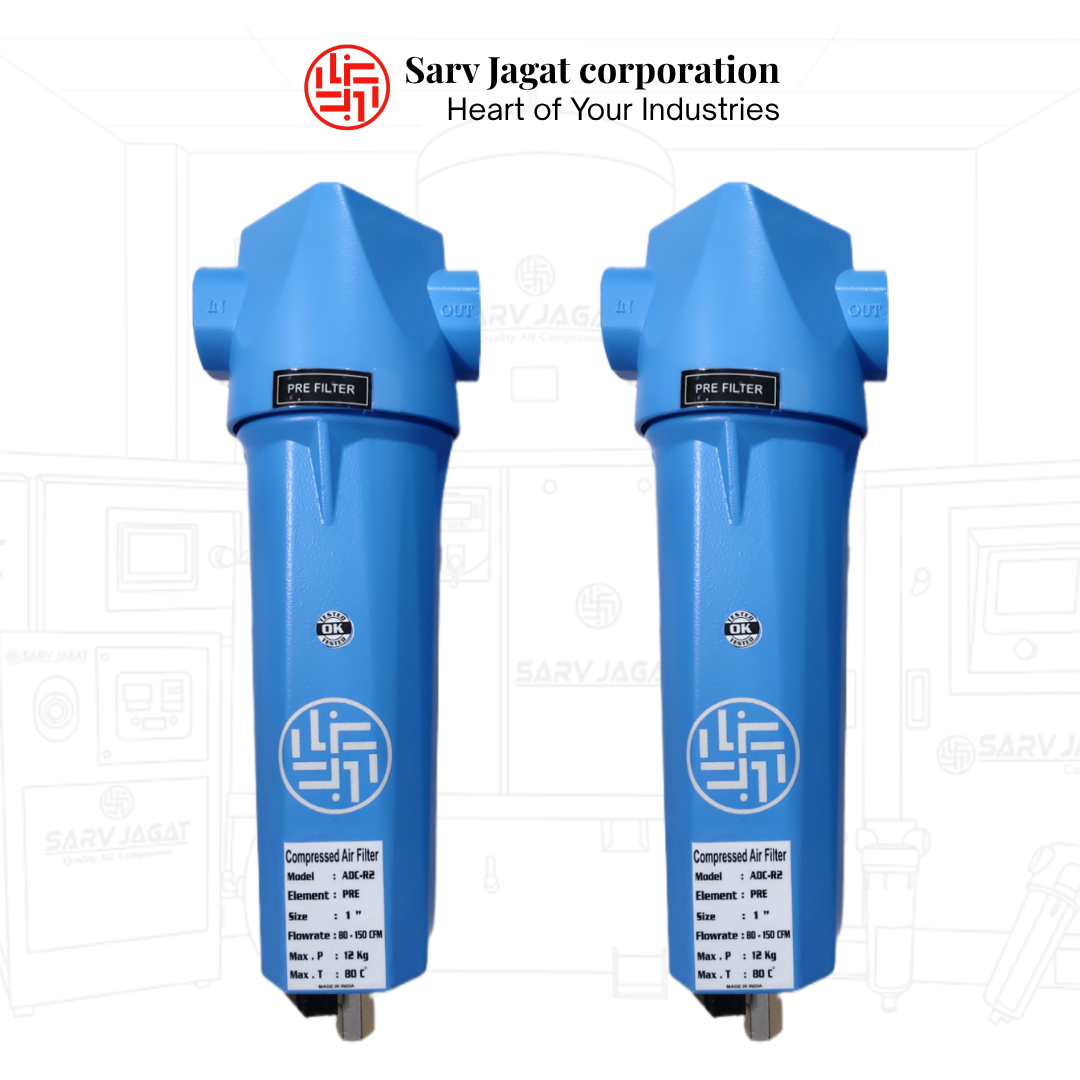 SJ FL150 Pre Filter | 80–150 CFM | 12 Bar | Sarv Jagat Corporation