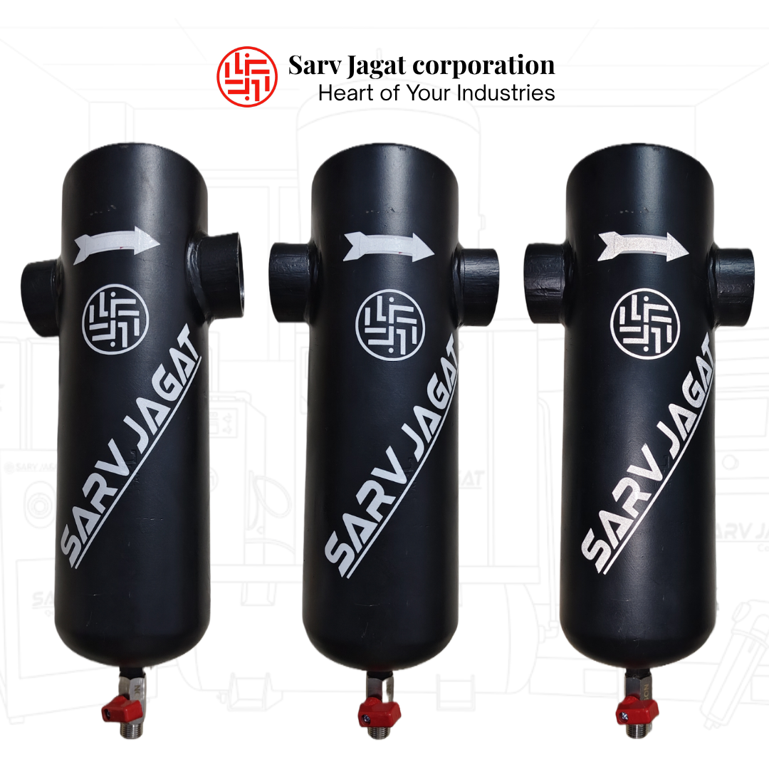 SJ Moisture / Air-Water Separator | 125–200 CFM | 16 Bar | Food & Agri Industry