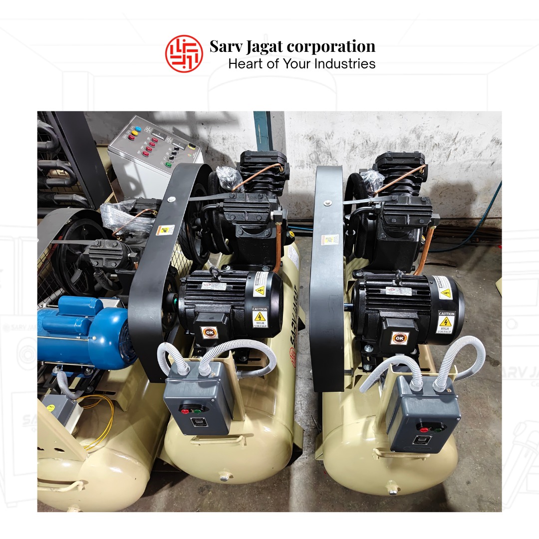 5 HP Two-Stage Reciprocating Piston Air Compressor | Transportation & Logistics