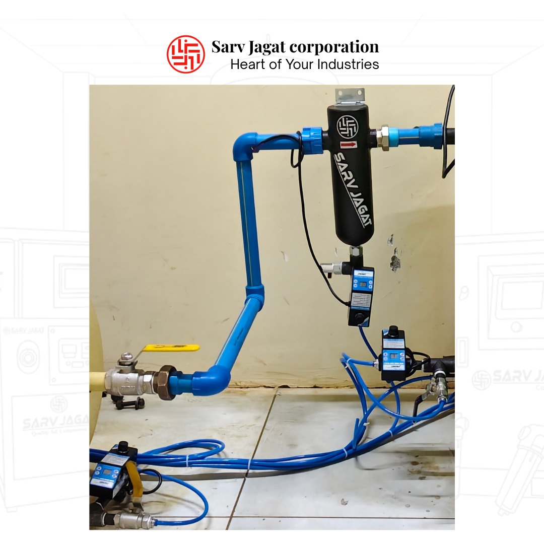 Compressed Air Moisture Separator | Auto Drain | Air-Water Separator | Textile Industry