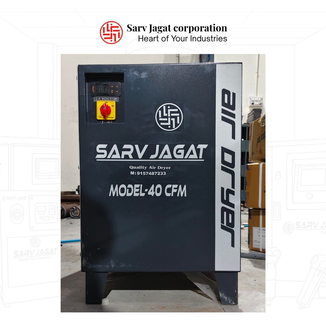 40 CFM Refrigerated Air Dryer | 16 Bar | Industrial Compressed Air Treatment